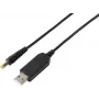VOLTCRAFT USB 12V DC pingmuundur 5,5x2,1 mm pistikuga ja adapterikomplektiga, 12W, 1A, must (VC-18218585)