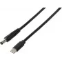 VOLTCRAFT USB pingemuundur DC 5,5 x 2,1 mm must DC/DC astmeline pingemuundur koos DC-adapteriga (VC-18218595)