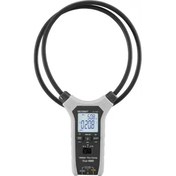 VOLTCRAFT VC-15D paindlik Rogowski pooli vahelduvvoolu vooluklambri adapter, 10000 A, CAT IV 600 V, 4 mm banaanväljund VC-17500290