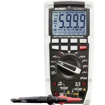 VOLTCRAFT VC-440 E-ISO digitaalne multimeeter IP65 CAT III 1000V CAT IV 600V 6000 näitu True RMS