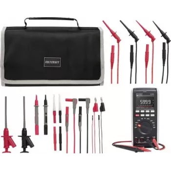 VOLTCRAFT VC-831 True RMS digitaalne multimeeter MLSet-120 testjuhtmete ja kandekotiga VC-12884320+VC-18652750