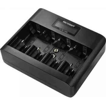VOLTCRAFT VC-BC-5100 ümmarguste akude laadija NiMH, NiCd, Li-Ion AA, AAA, C, D, 9V plokk VC-17665940