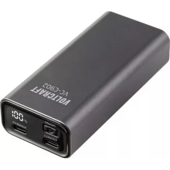 VOLTCRAFT VC-C902 akupank 10000 mAh USB PD 3.0 Li-Ion hall (matt) oleku näidikuga VC-17366785