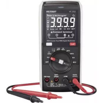 VOLTCRAFT VC252 digitaalne multimeeter CAT III 600 V, 4000 näitu VC-12884305