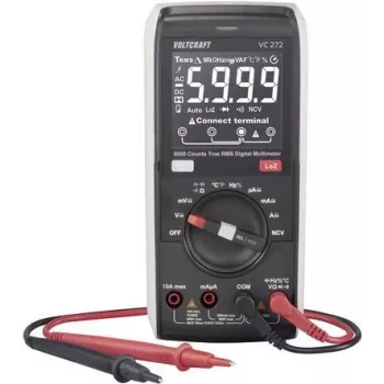 VOLTCRAFT VC272 True RMS digitaalne multimeeter CAT III 600 V 6000 näitu VC-12884310