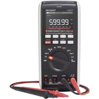 VOLTCRAFT VC871 True RMS digitaalne multimeeter andmeloggeriga, ISO kalibreeritud, CAT III 1000V / CAT IV 600V, 60000 näitu VC-13948590