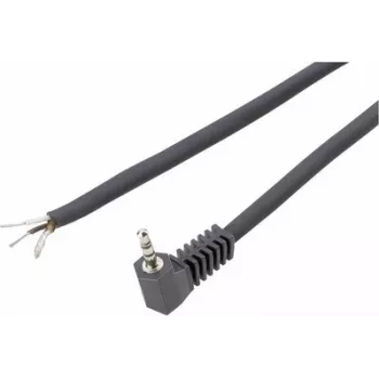 VOLTCRAFT XL-AC25SGW 2,5 mm stereojaki pistikühendus, 3-pooluseline, jootmisega, nikeldatud, 1 tk 93025c204