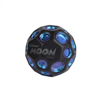 Waboba MOON Ball DARK SIDE OF THE MOON - Kõrgelt põrkav vahtpall kraatritekstuuriga, sise-/välismängudeks, gravitatsiooni trotsiv põrge