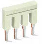 WAGO 2002-404 Läbiv klemmliist, 4-juhiline, 2,5 mm², 25 A, hall