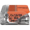 WAGO 221-415 COMPACT ühendusklamber 5 juhile, 0,2-4 mm², 25-pakk