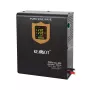 Seinale paigaldatav avariitoiteallikas KEMOT PROsinus-800 muundur puhta siinuslainega ja laadimisfunktsiooniga 12V 230V 800VA/500W