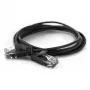 Wantec Patch Cable UTP CAT6a 25m Black