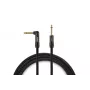 Warm Audio PREM-TS-1RT-18 Premier Series Instrumentikaabel 5,5 m (18 ft) 1/4 inch TS isane sirge – TS isane nurk, must