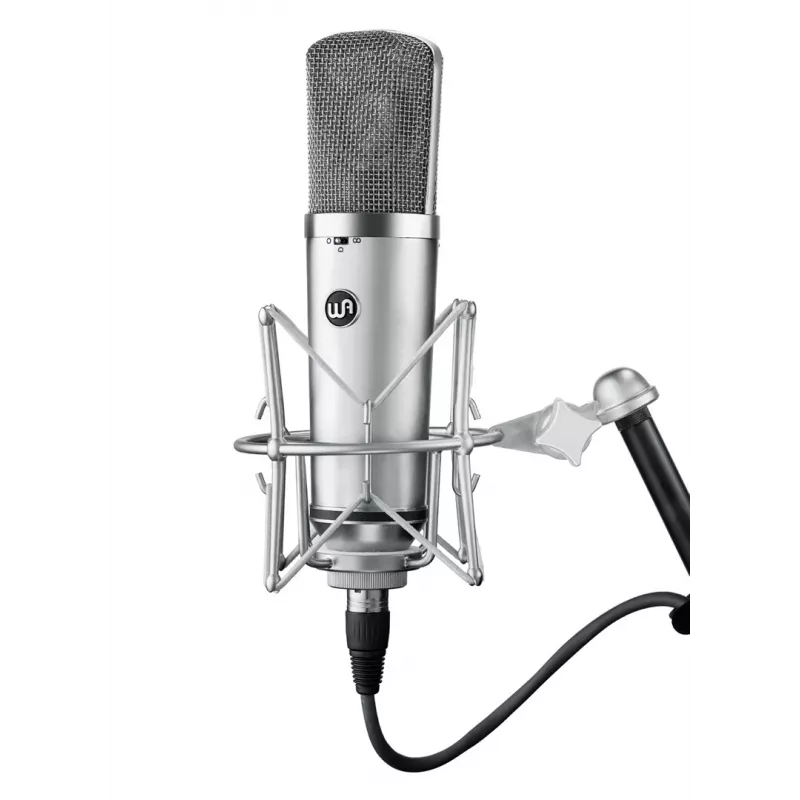 Warm Audio WA-67 Torukondensaatorimikrofon Hõbedane Studiotarvik