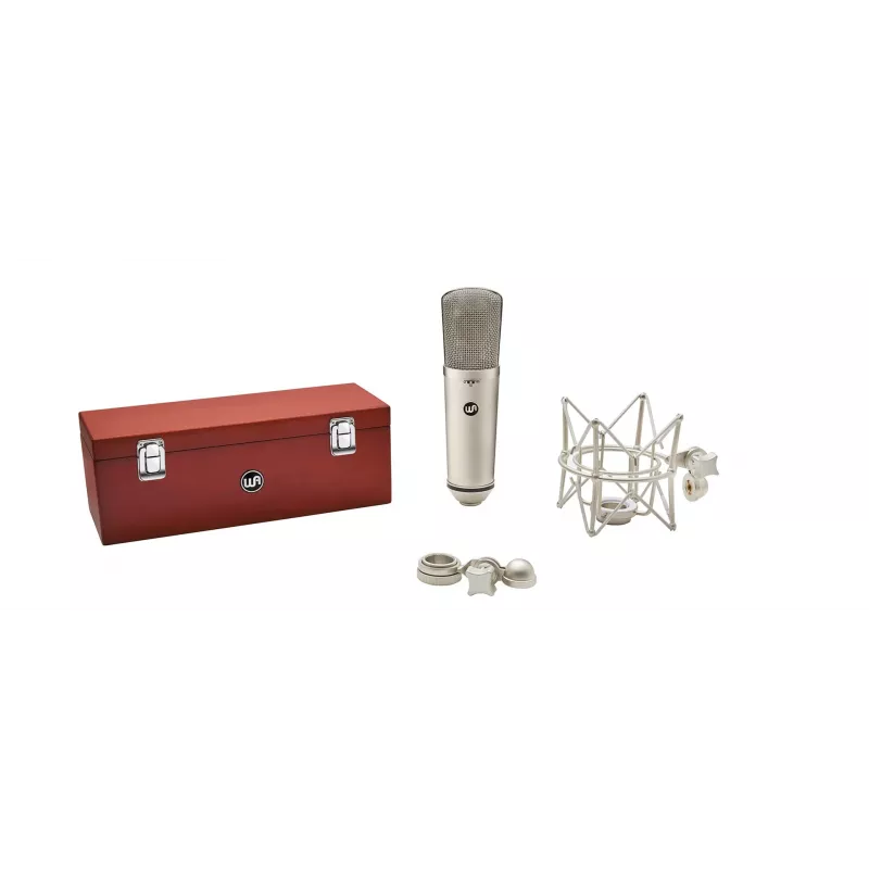 Warm Audio WA-87 R2 Large Diaphragm Condenser Microphone, Grey