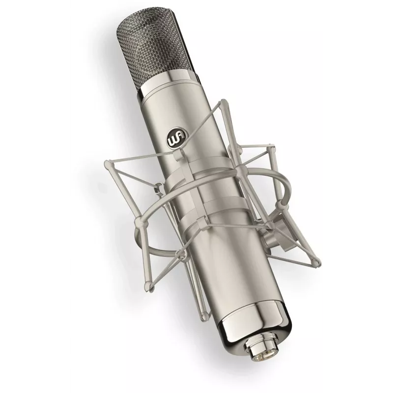 Warm Audio WA-CX12 Tube Condenser Microphone Silver Studio Microphone
