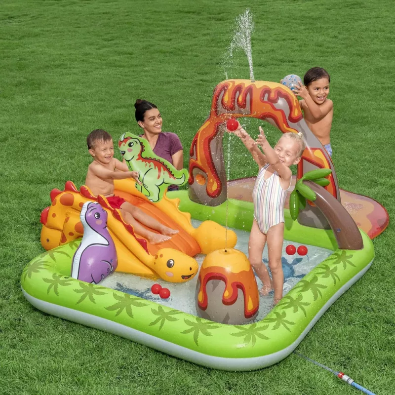 Veemänguväljak Dinosaurs Vulkaanipallidega Bestway 53172