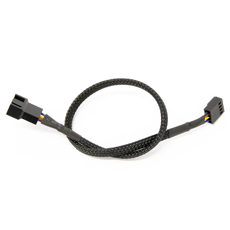 Watercool 4-Pin PWM pikenduskaabel, must - 30 cm