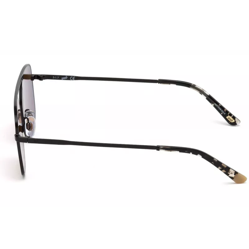 WEB EYEWEAR Meeste päikeseprillid WE0209-02G Havana atsetaat roheline polükarbonaat lääts 53mm