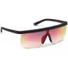 WEB EYEWEAR Meeste päikeseprillid WE0221-02Z Must atsetaatraam Hallid läätsed UV400