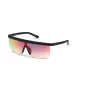 WEB EYEWEAR Meeste päikeseprillid WE0221-02Z Must atsetaatraam Hallid läätsed UV400