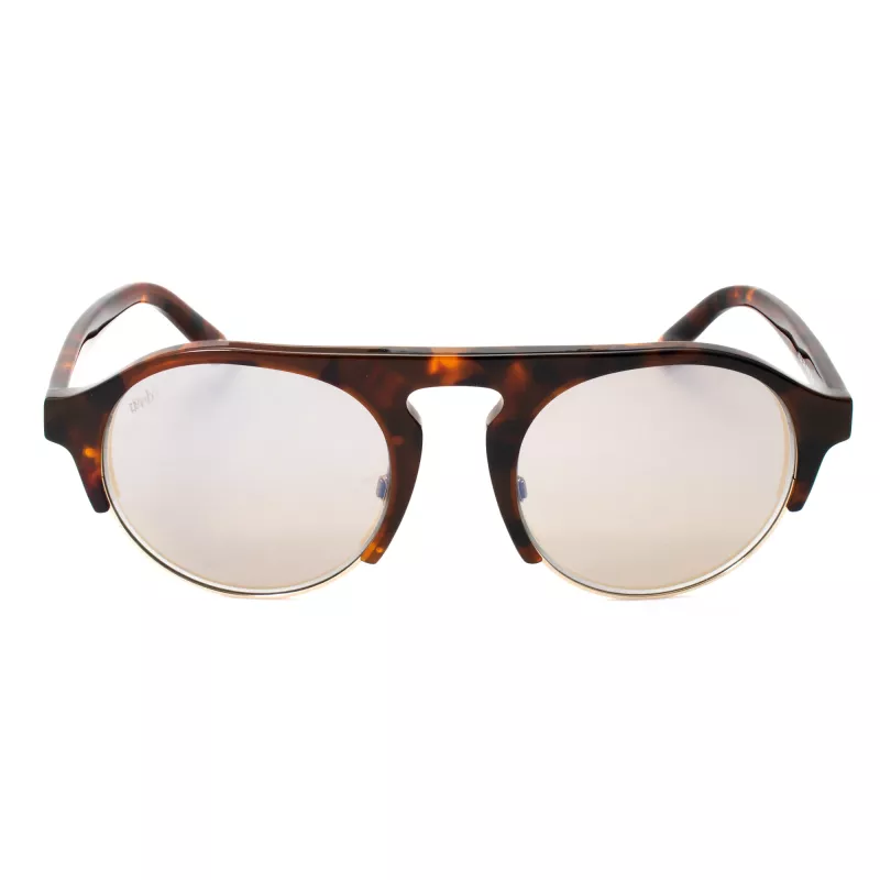 WEB EYEWEAR Meeste päikeseprillid WE0224-52G Havana atsetaat roheline polükarbonaat UV400 52mm