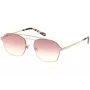 WEB EYEWEAR Meeste päikeseprillid WE0248-21G Havana atsetaatne kandiline raam roheliste polükarbonaat läätsedega UV400