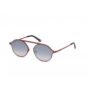 WEB EYEWEAR Unisex Päikeseprillid WE0198-5766C Must Raam Hallid Läätsed 57mm