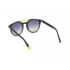 WEB EYEWEAR Unisex päikeseprillid WE0262-5190W Ruudukujuline atsetaatraam musta värvi hallide läätsedega 51/19/145 mm