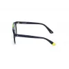 WEB EYEWEAR Unisex päikeseprillid WE0262-5190W Ruudukujuline atsetaatraam musta värvi hallide läätsedega 51/19/145 mm