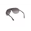 WEB EYEWEAR Unisex Päikeseprillid WE0282-0001B Must Raam Hallid Läätsed UV400 Kategooria 3
