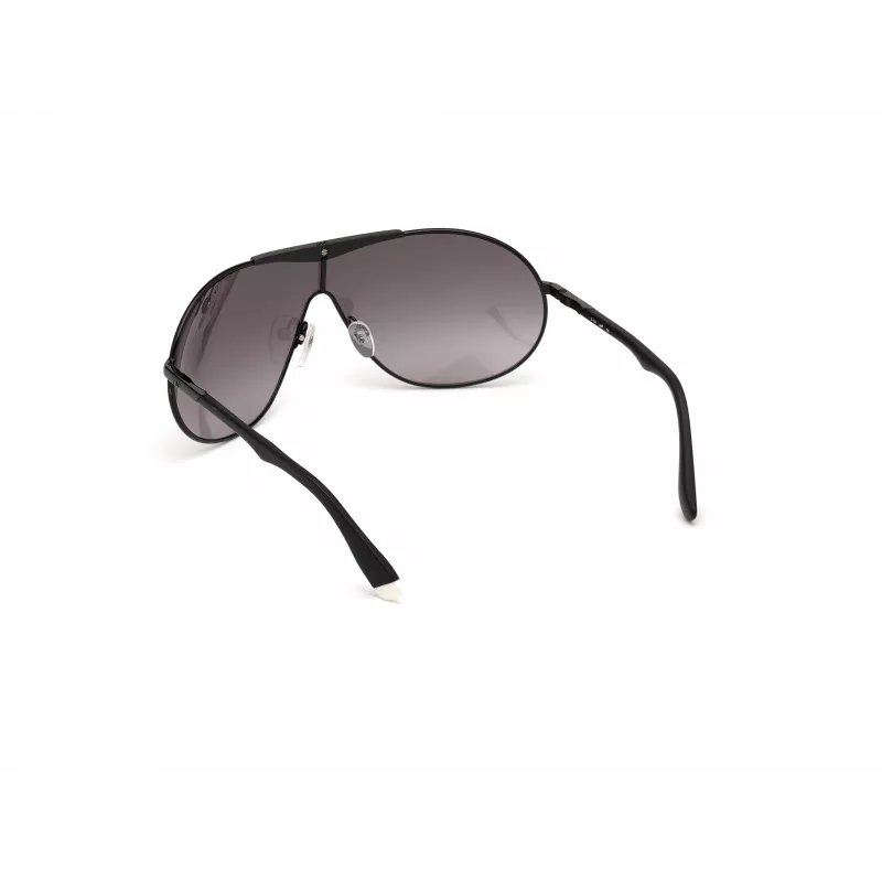 WEB EYEWEAR Unisex Päikeseprillid WE0282-0001B Must Raam Hallid Läätsed UV400 Kategooria 3