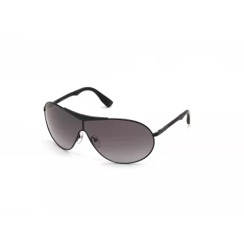 WEB EYEWEAR Unisex Päikeseprillid WE0282-0001B Must Raam Hallid Läätsed UV400 Kategooria 3