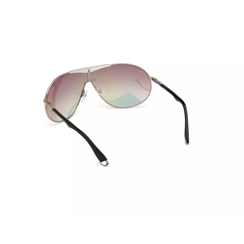 WEB EYEWEAR Unisex Päikeseprillid WE0282-0014Z Must Raam Hallid Läätsed