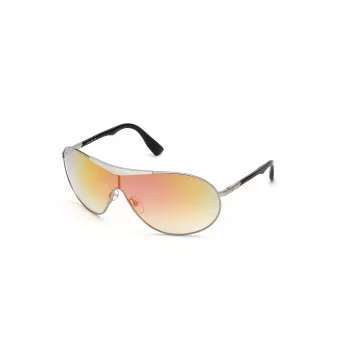 WEB EYEWEAR Unisex Päikeseprillid WE0282-0014Z Must Raam Hallid Läätsed