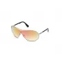 WEB EYEWEAR Unisex Päikeseprillid WE0282-0014Z Must Raam Hallid Läätsed