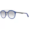 WEB EYEWEAR WE0143-4991X Unisex Päikeseprillid, Ruudukujuline Atsetaatraam, Hallid Läätsed, 49/22/140 mm