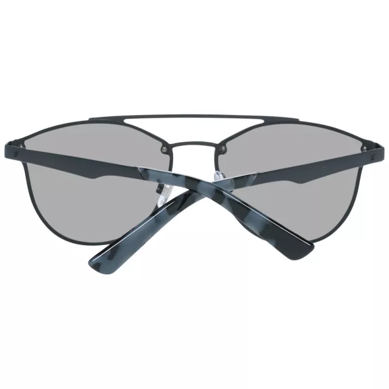 WEB EYEWEAR WE0189-02C Unisex Päikeseprillid - Must Raam Hallid Läätsed 59mm