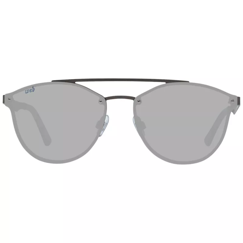 WEB EYEWEAR WE0189-5909V Unisex ruudukujulised päikeseprillid Havana atsetaatraamiga, pruunid polükarbonaat läätsed, 59 mm