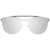 WEB EYEWEAR WE0190-0009C Unisex Päikeseprillid - Geomeetriline Must Raam Hall Lääts