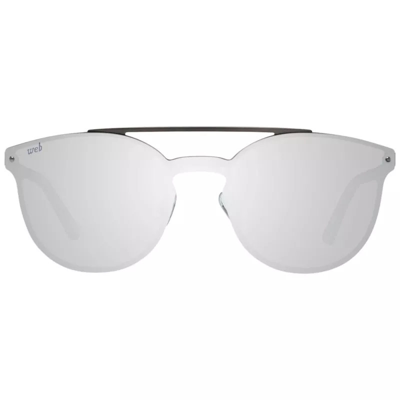 WEB EYEWEAR WE0190-0009C Unisex Päikeseprillid - Geomeetriline Must Raam Hall Lääts