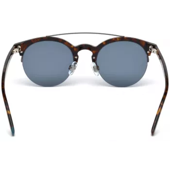 WEB EYEWEAR WE0192-52V Unisex Päikeseprillid Havana Atsetaatraam Pruuni Gradientläätsega 49mm