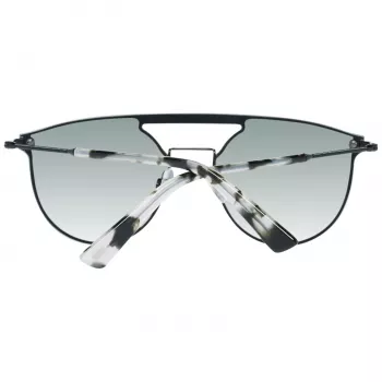 WEB EYEWEAR WE0193-13802Q Unisex Päikeseprillid Must Raam Hallid Läätsed 55mm