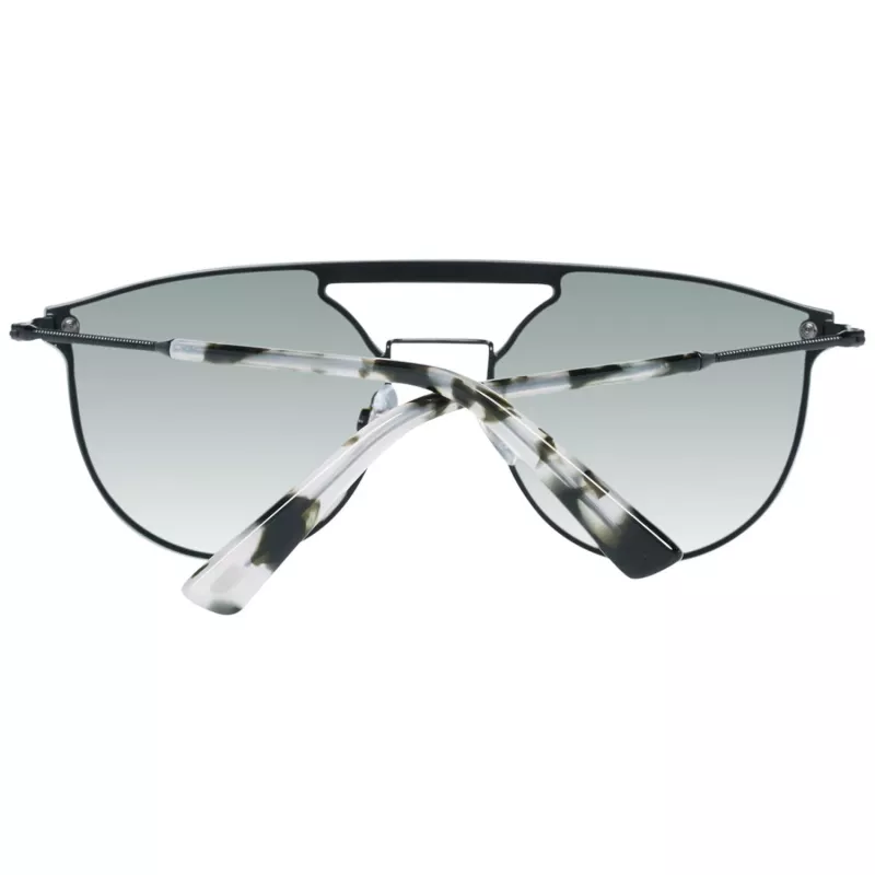 WEB EYEWEAR WE0193-13802Q Unisex Päikeseprillid Must Raam Hallid Läätsed 55mm