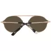 WEB EYEWEAR WE0198-5734G Unisex Päikeseprillid - Must atsetaatraam, hallid läätsed, 57 mm