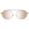 WEB EYEWEAR WE0198-5734G Unisex Päikeseprillid - Must atsetaatraam, hallid läätsed, 57 mm