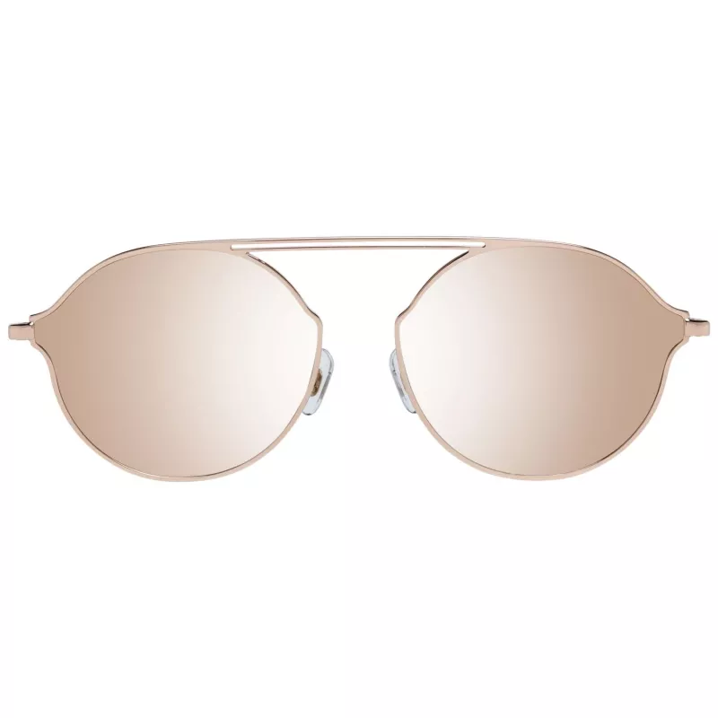 WEB EYEWEAR WE0198-5734G Unisex Päikeseprillid - Must atsetaatraam, hallid läätsed, 57 mm