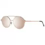 WEB EYEWEAR WE0198-5734G Unisex Päikeseprillid - Must atsetaatraam, hallid läätsed, 57 mm