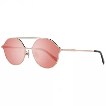 WEB EYEWEAR WE0198-5734Z Unisex Square Sunglasses Havana Acetate Grey Gradient Lens 57/16/145 mm