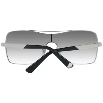 WEB EYEWEAR WE0202-16C Unisex Päikeseprillid, Läikiv Must Raam, Hallid Läätsed, 54mm